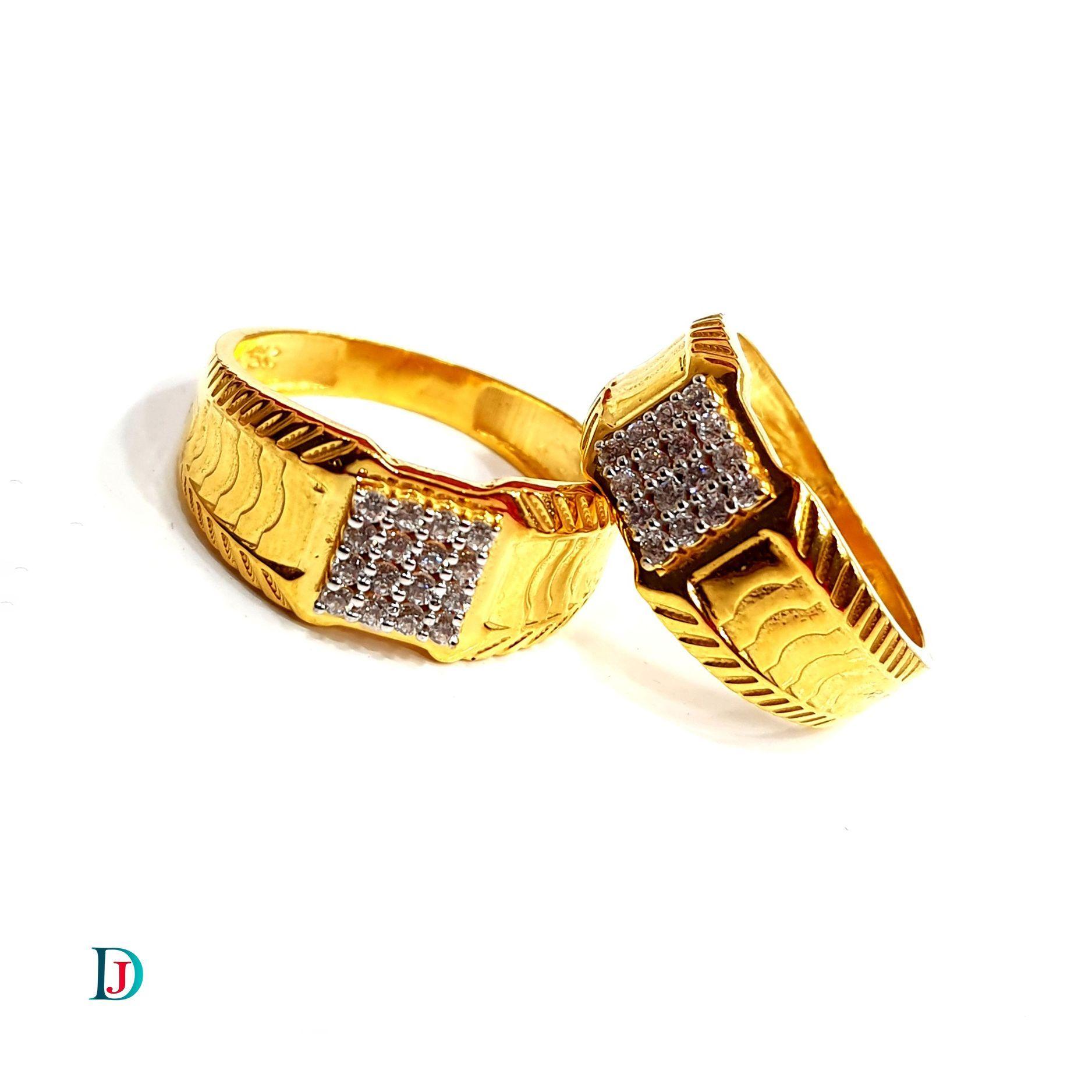 New and Latest Design of Desi Indian Rajasthani Gold Gents-Ring 