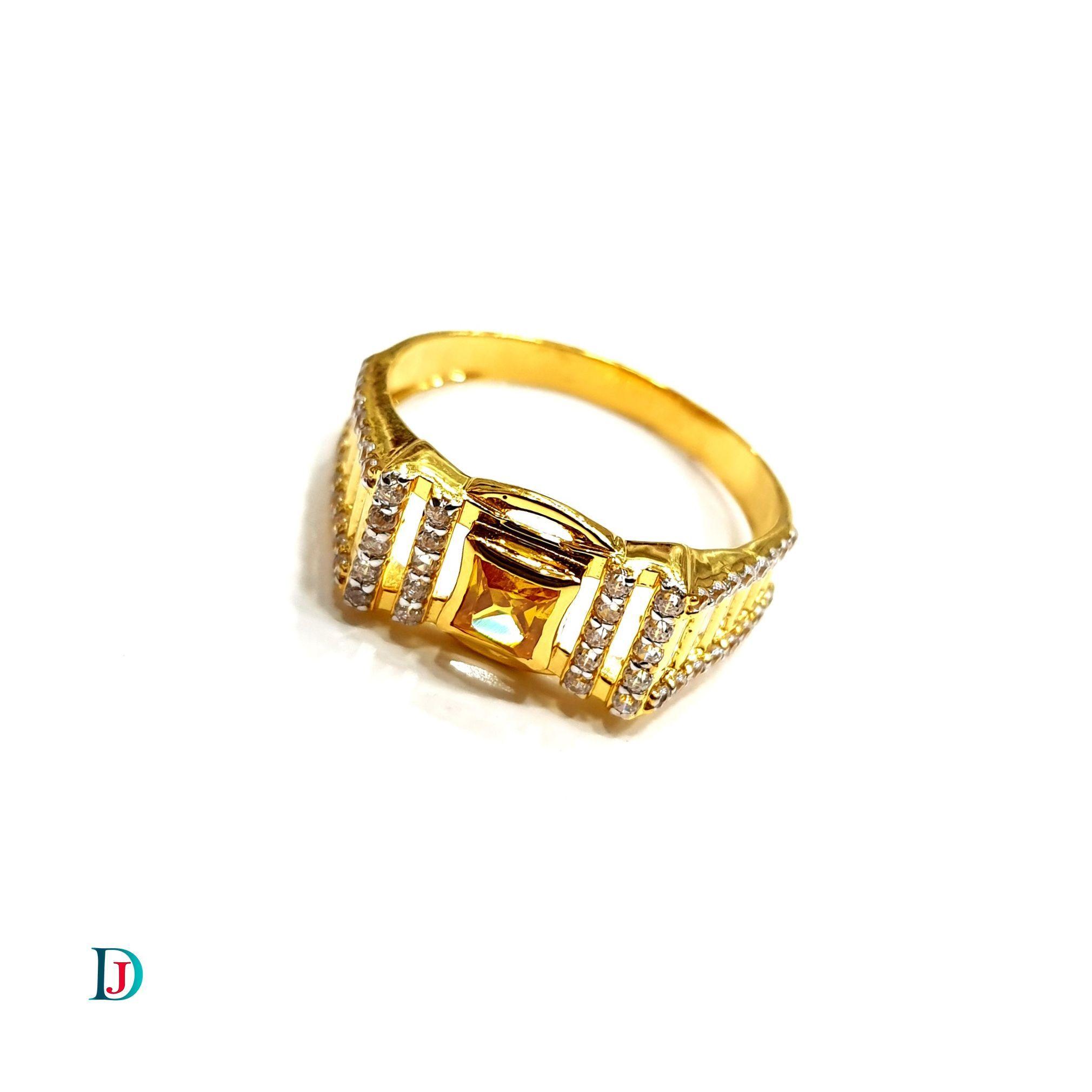 New and Latest Design of Desi Indian Rajasthani Gold Gents-Ring 