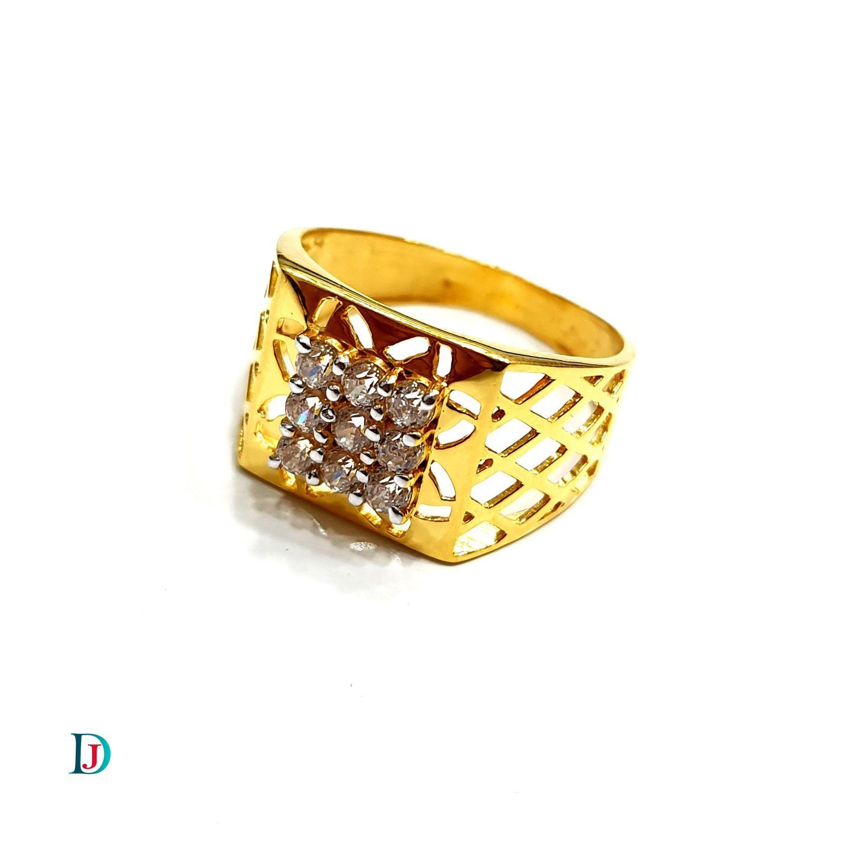 New and Latest Design of Desi Indian Rajasthani Gold Gents-Ring 