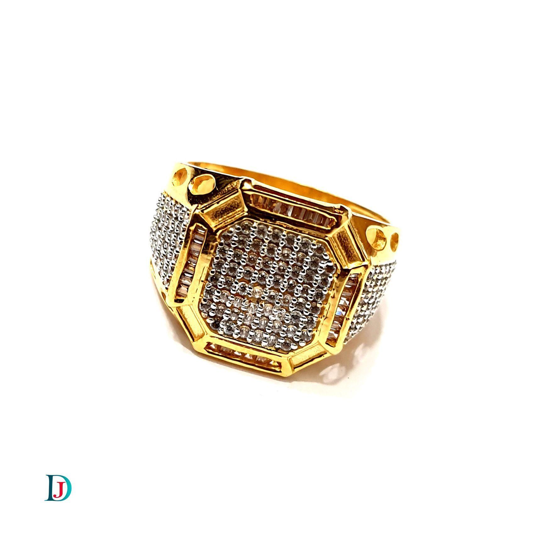 New and Latest Design of Desi Indian Rajasthani Gold Gents-Ring 