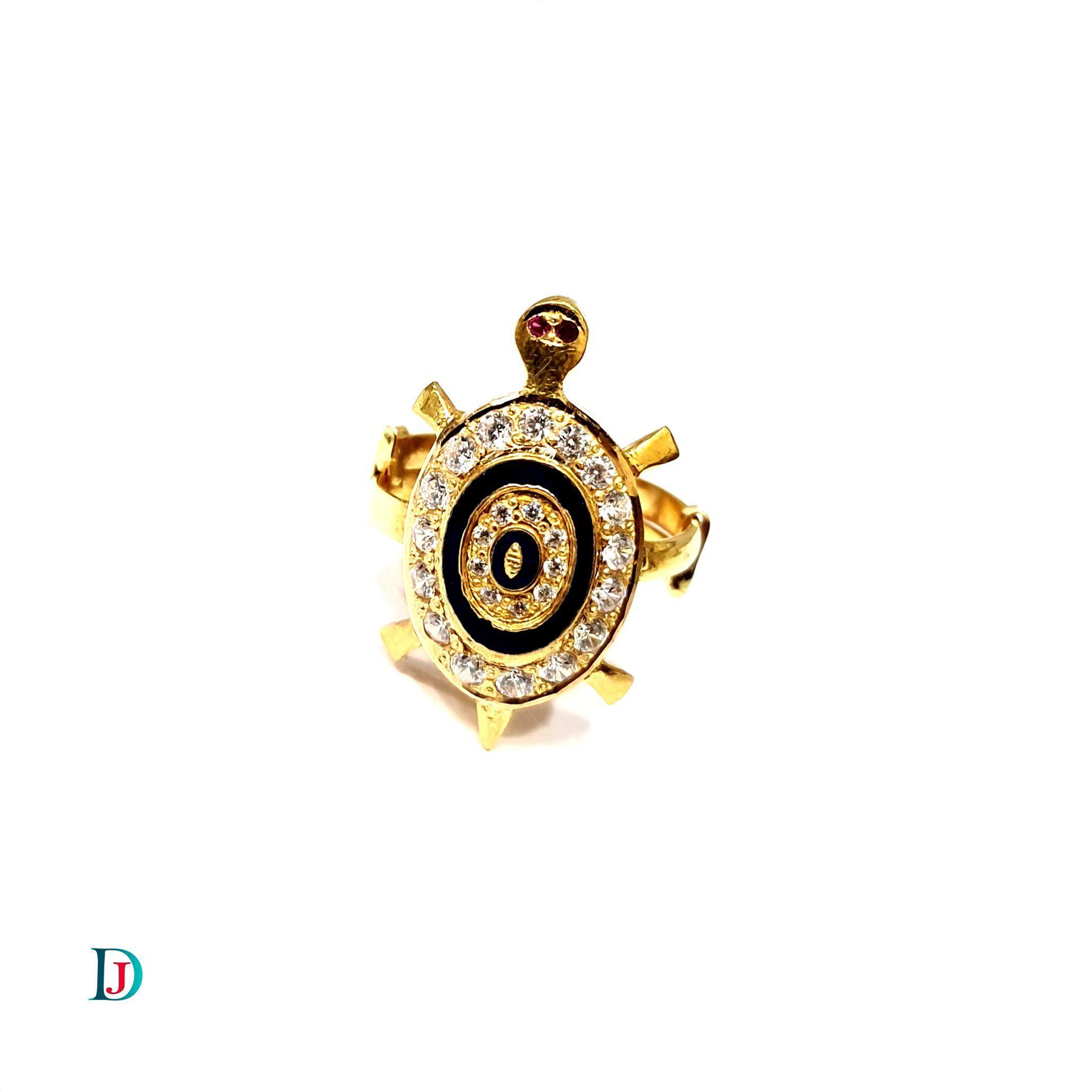 New and Latest Design of Desi Indian Rajasthani Gold Gents-Ring 