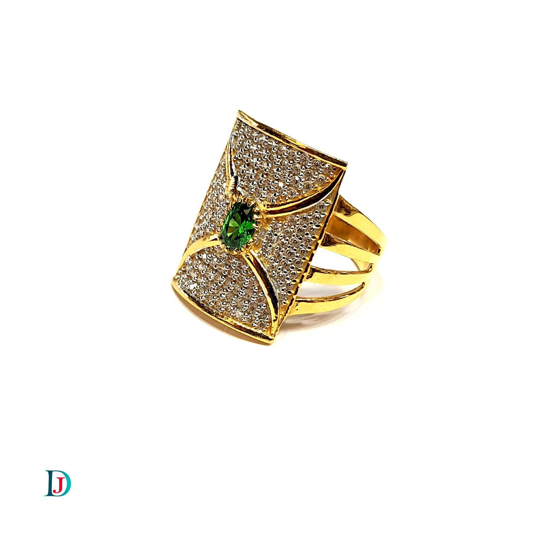 New and Latest Design of Desi Indian Rajasthani Gold Gents-Ring 