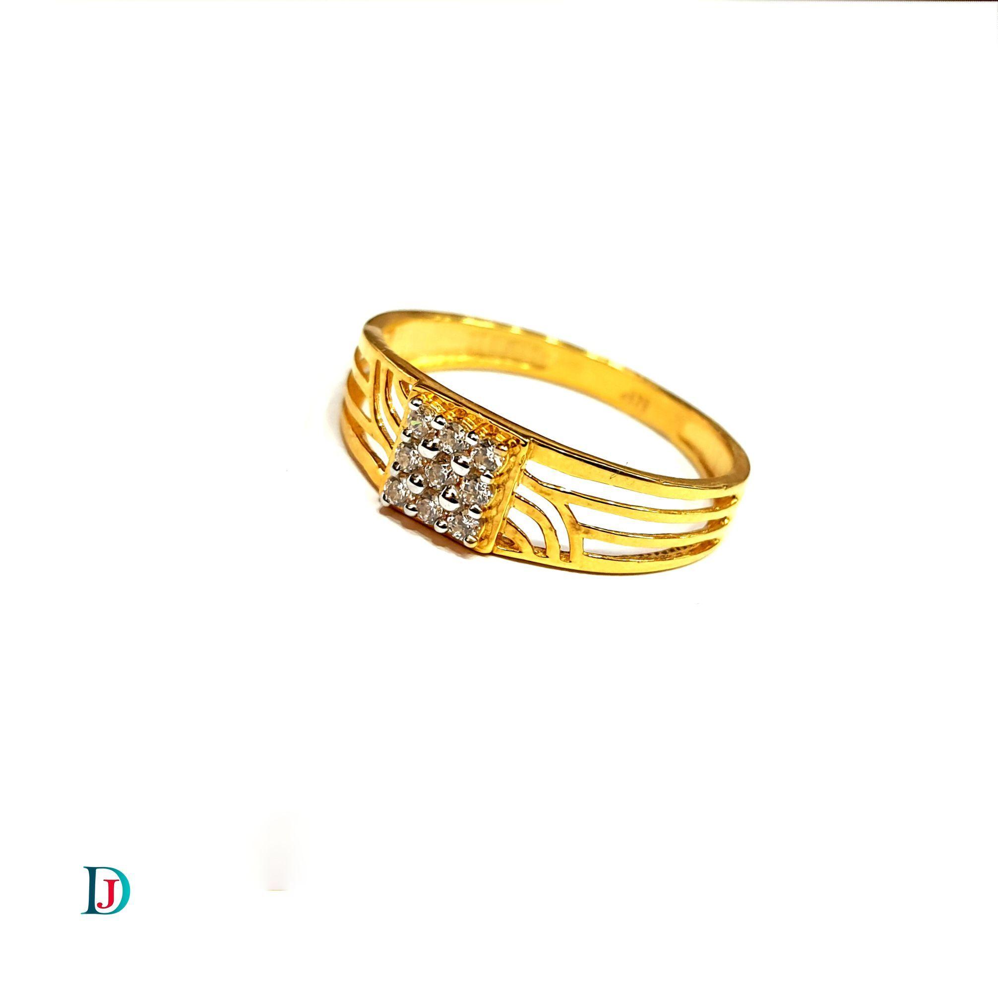 New and Latest Design of Desi Indian Rajasthani Gold Gents-Ring 