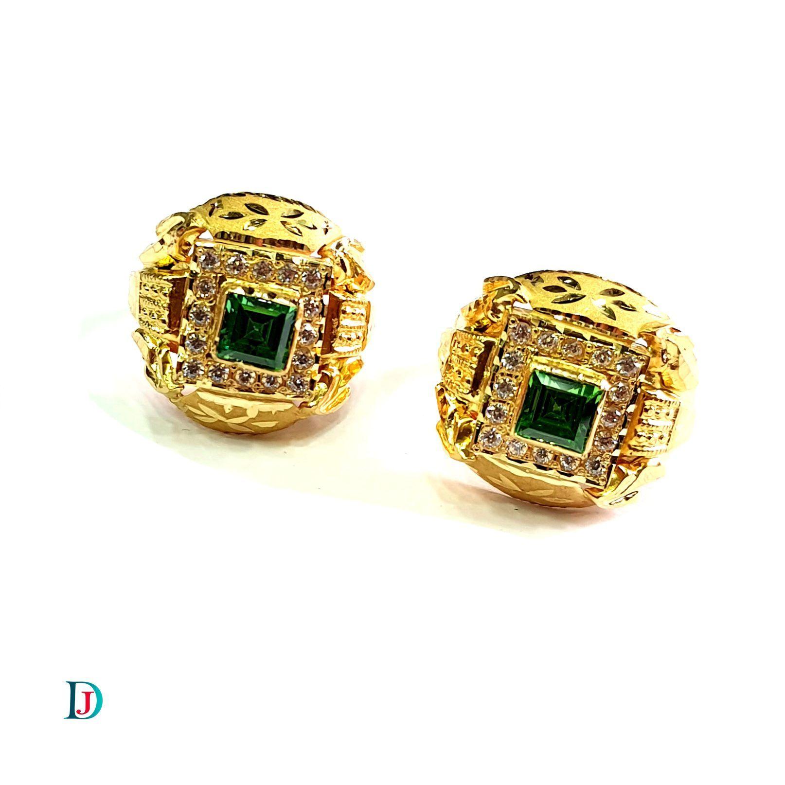 New and Latest Design of Desi Indian Rajasthani Gold Gents-Ring 