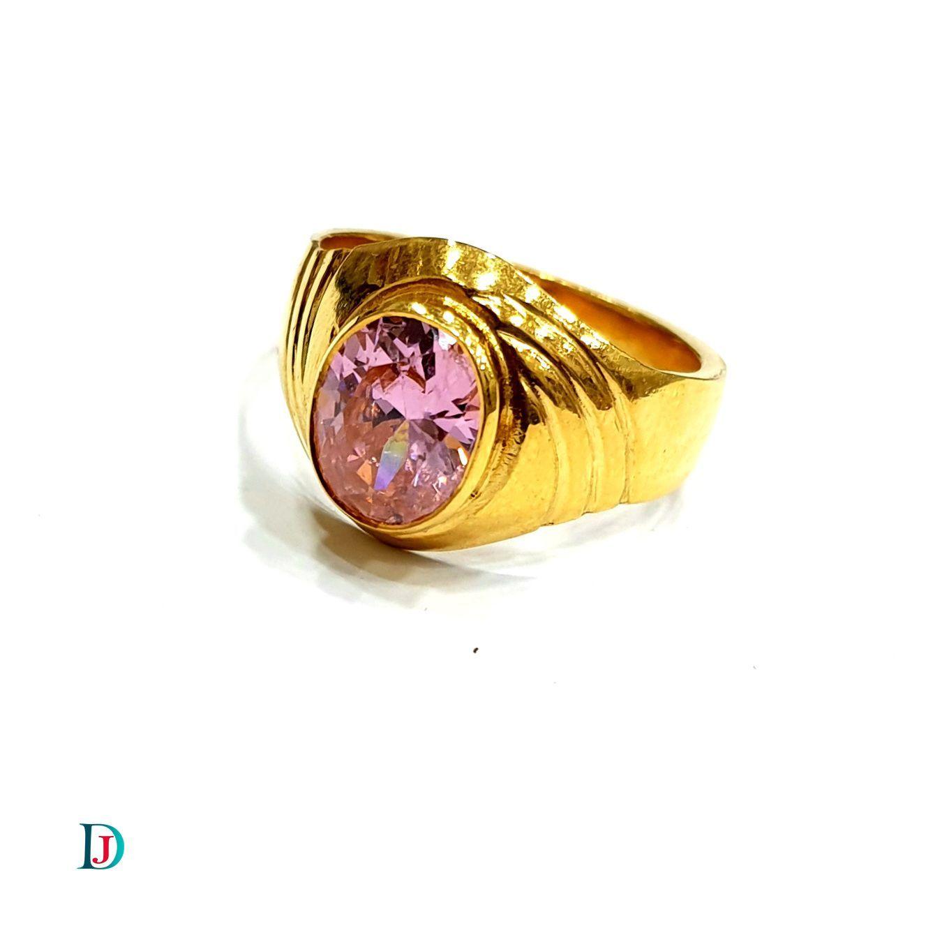 New and Latest Design of Desi Indian Rajasthani Gold Gents-Ring 