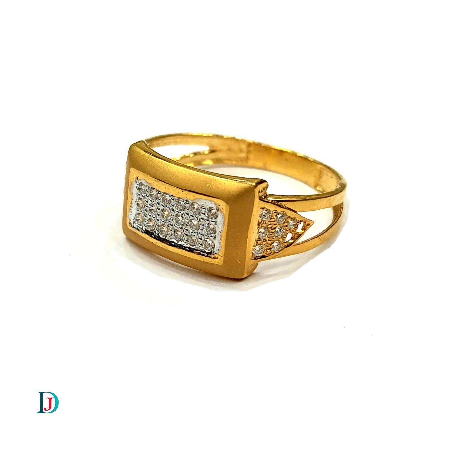 New and Latest Design of Desi Indian Rajasthani Gold Gents-Ring 