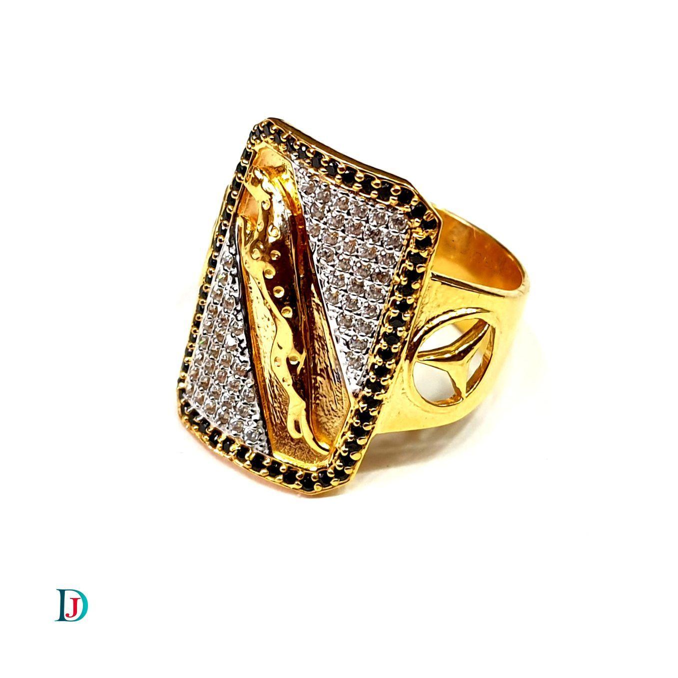 New and Latest Design of Desi Indian Rajasthani Gold Gents-Ring 