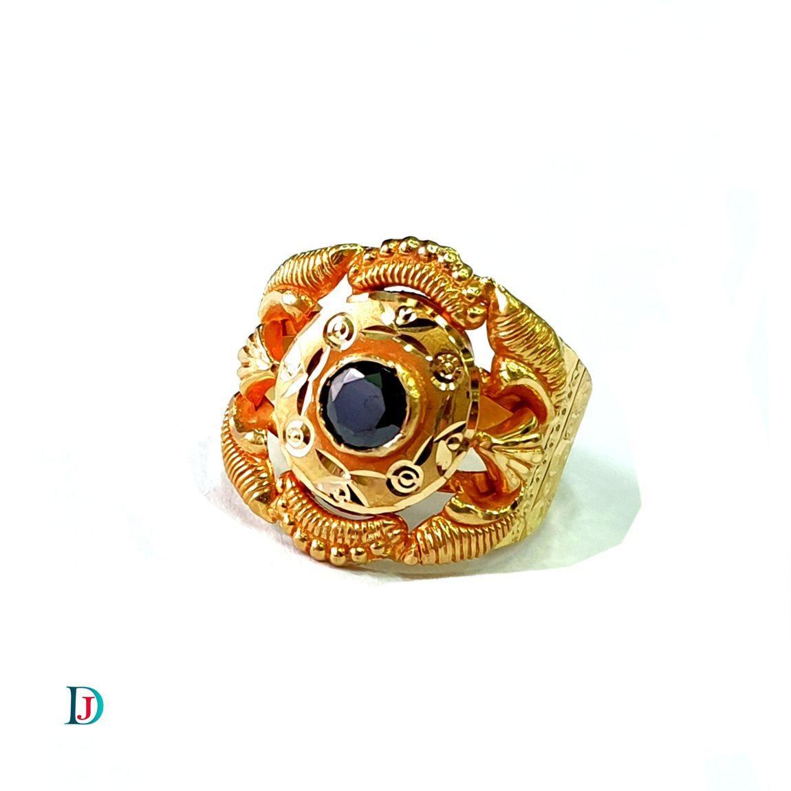 New and Latest Design of Desi Indian Rajasthani Gold Gents-Ring 