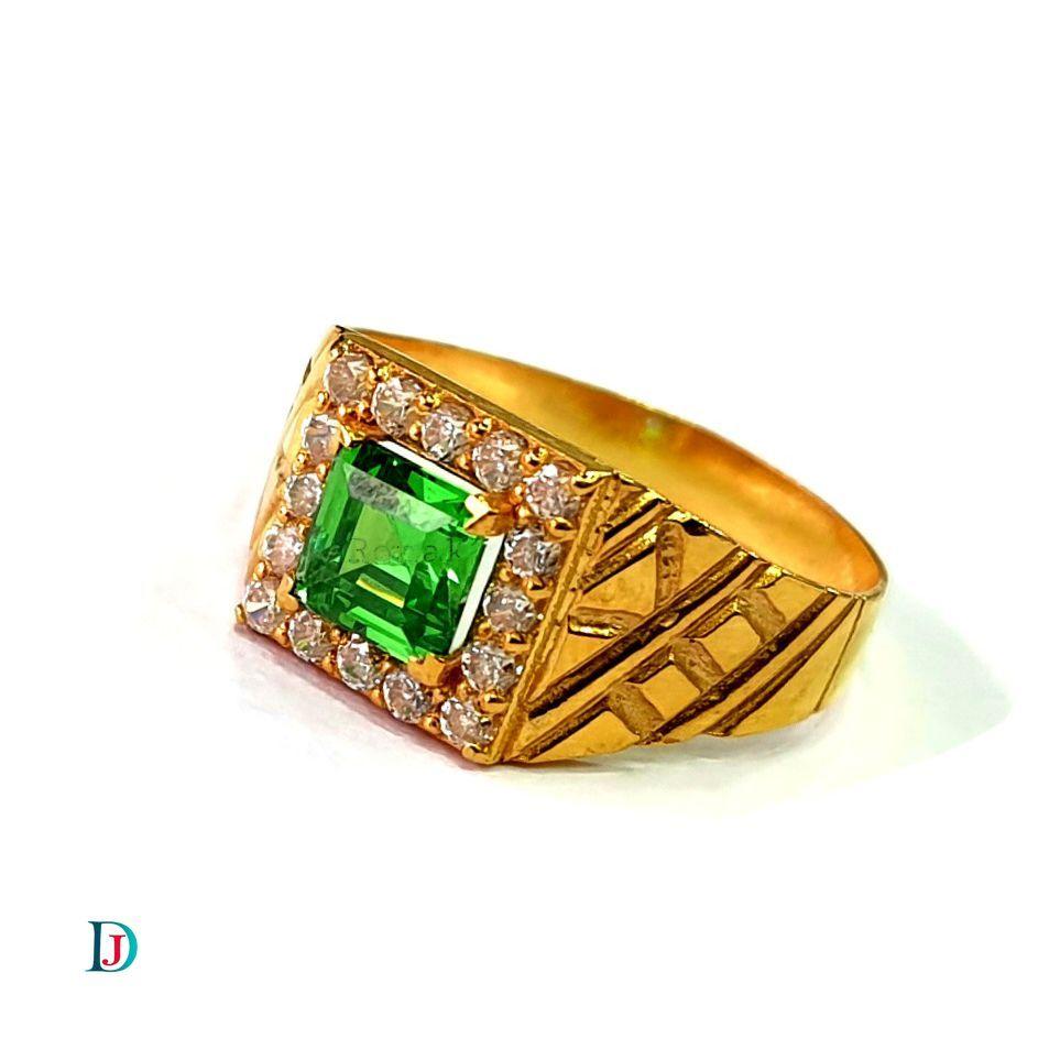 New and Latest Design of Desi Indian Rajasthani Gold Gents-Ring 