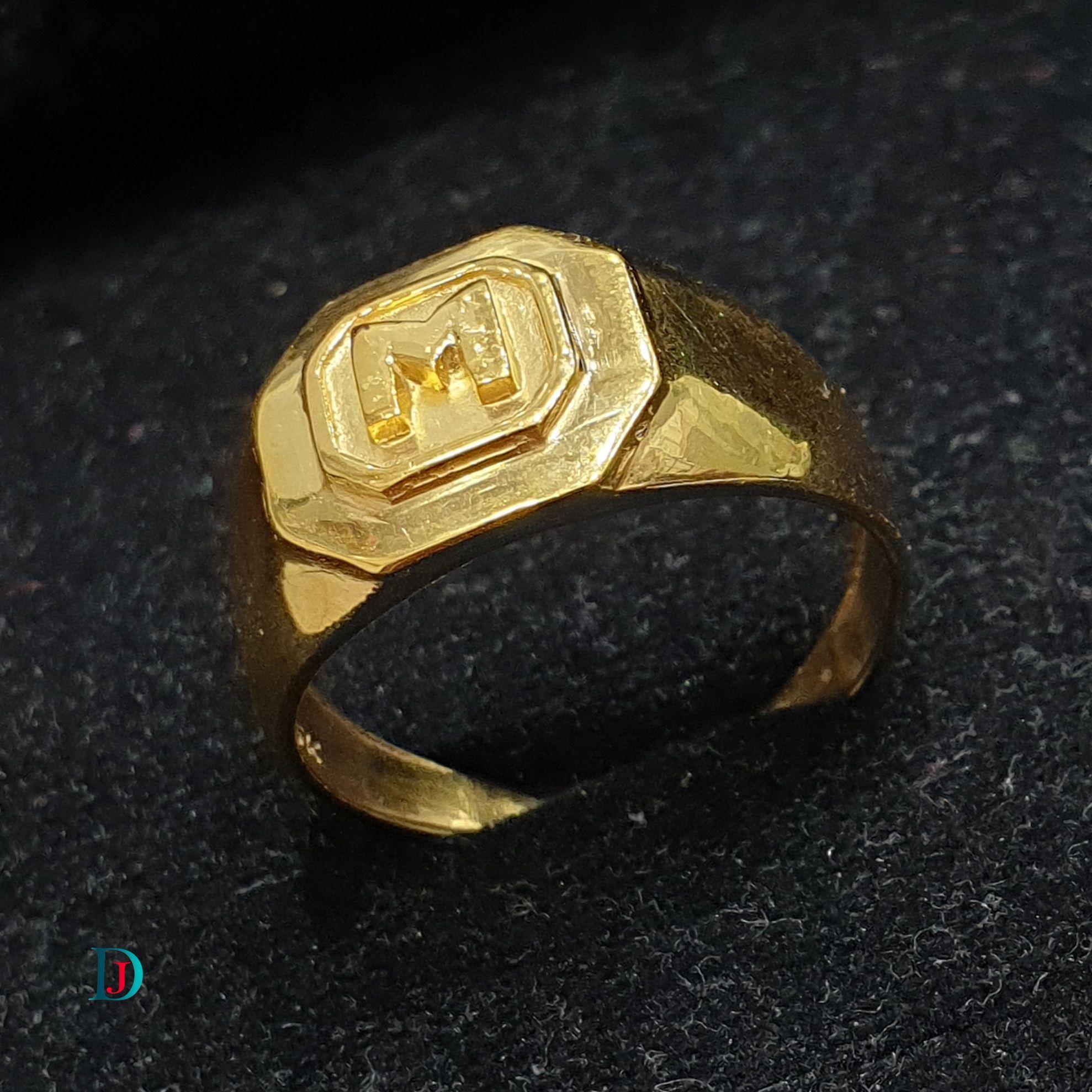 New and Latest Design of Desi Indian Rajasthani Gold Gents-Ring 