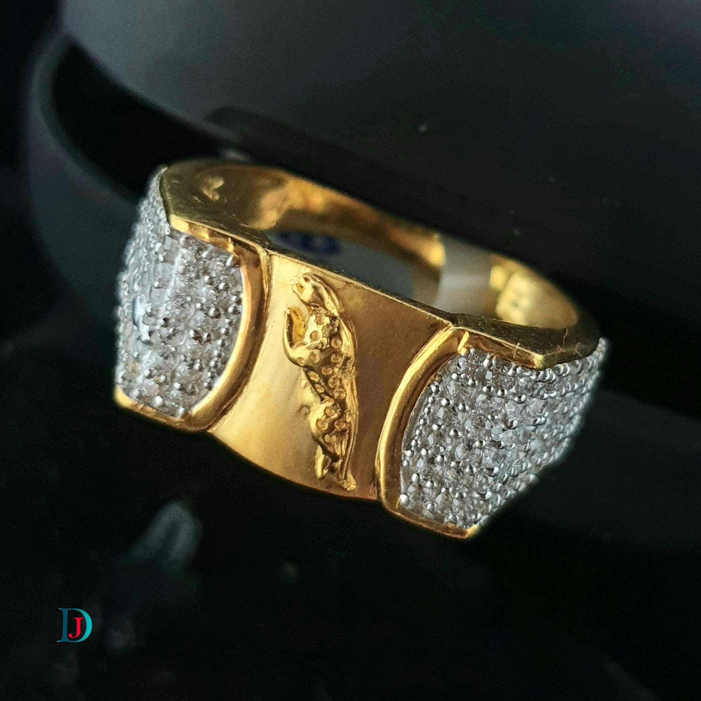 New and Latest Design of Desi Indian Rajasthani Gold Gents-Ring 