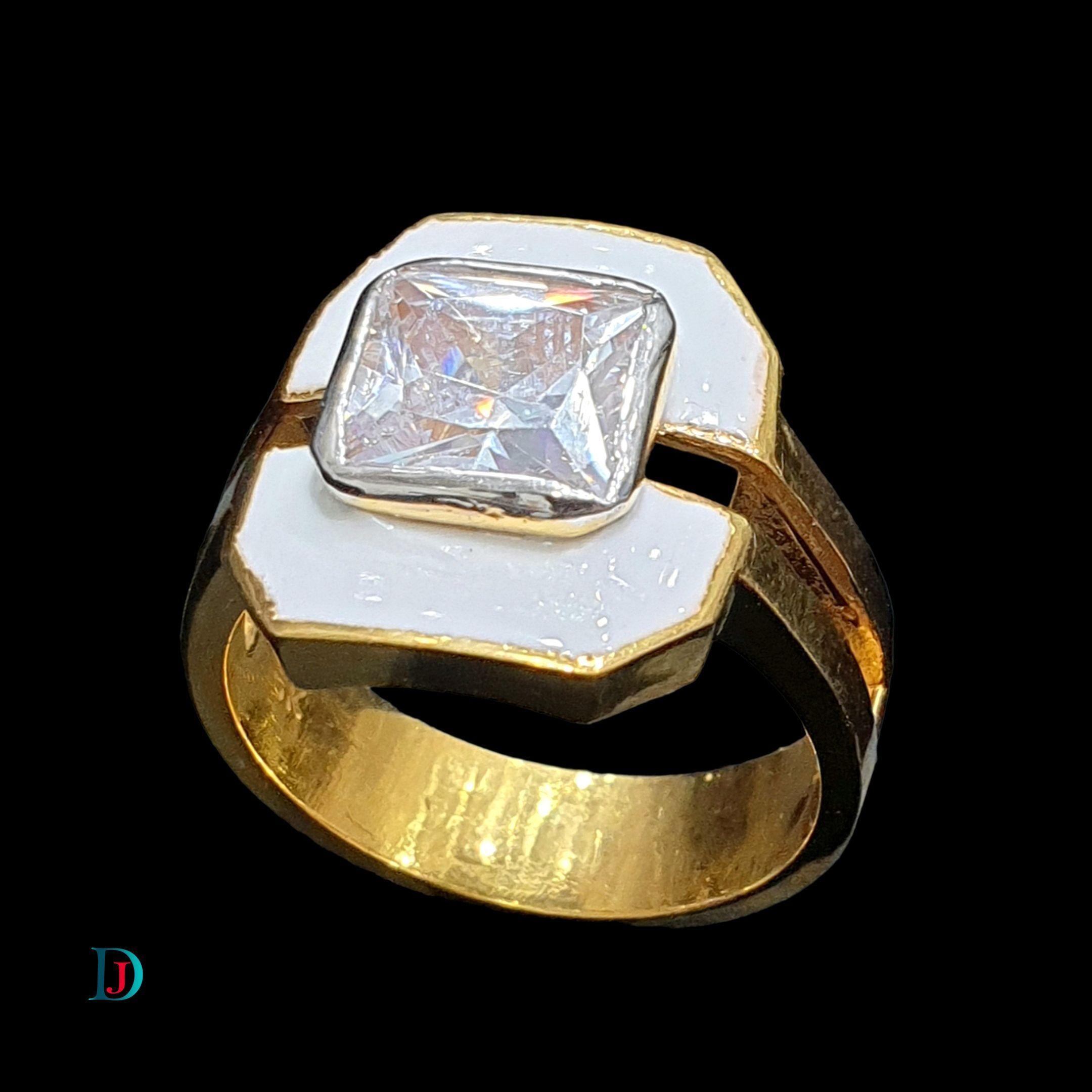 New and Latest Design of Desi Indian Rajasthani Gold Gents-Ring 