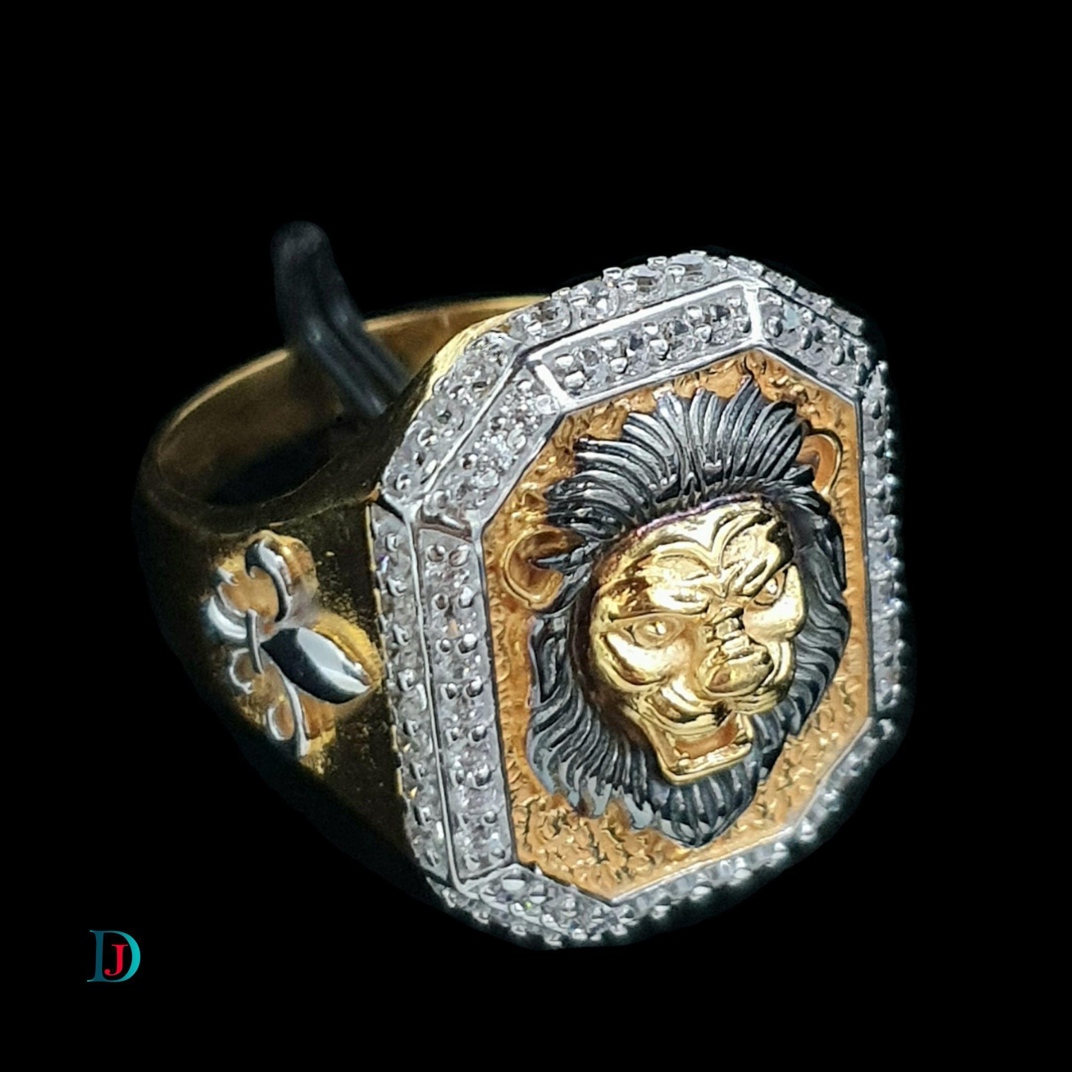 New and Latest Design of Desi Indian Rajasthani Gold Gents-Ring 