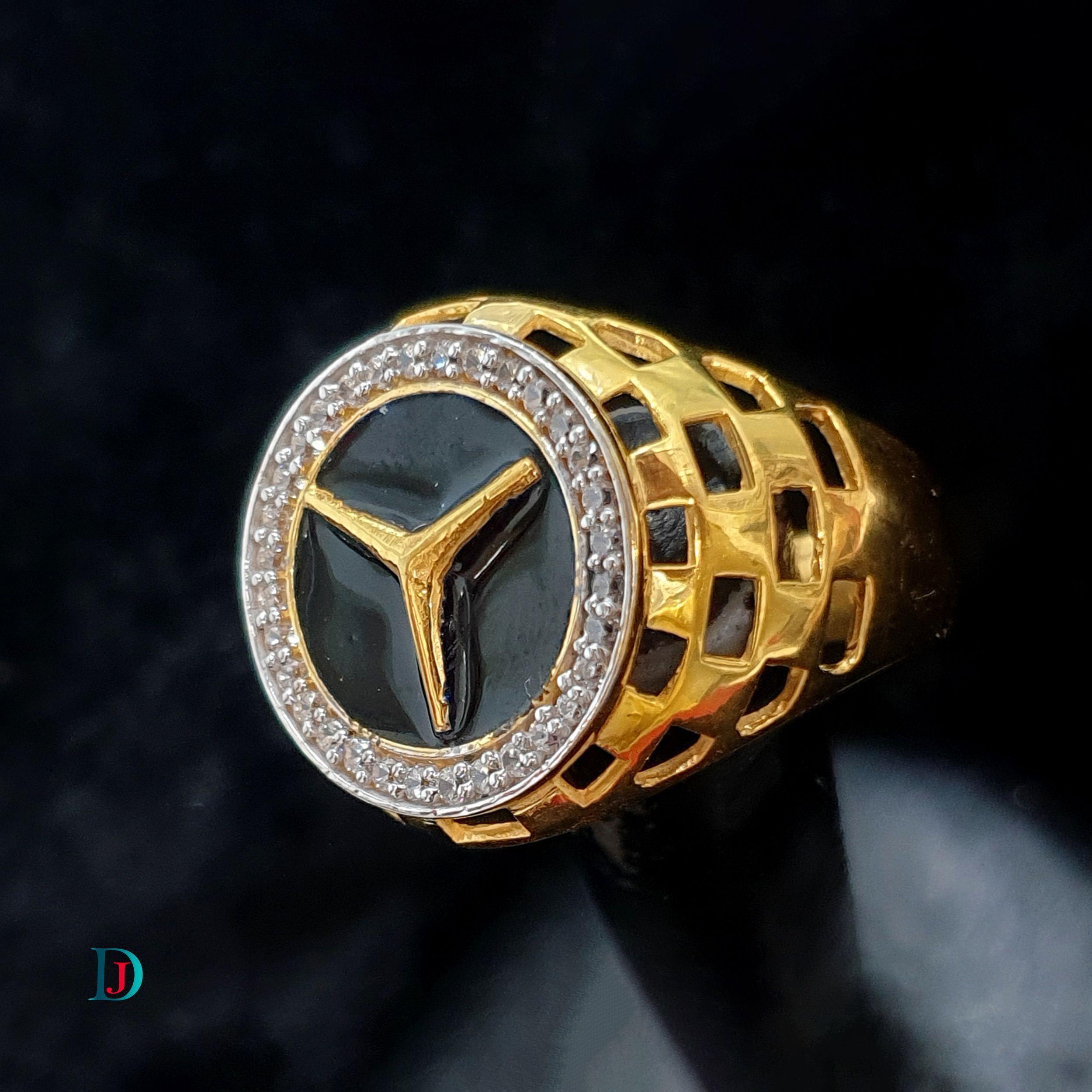 New and Latest Design of Desi Indian Rajasthani Gold Gents-Ring 