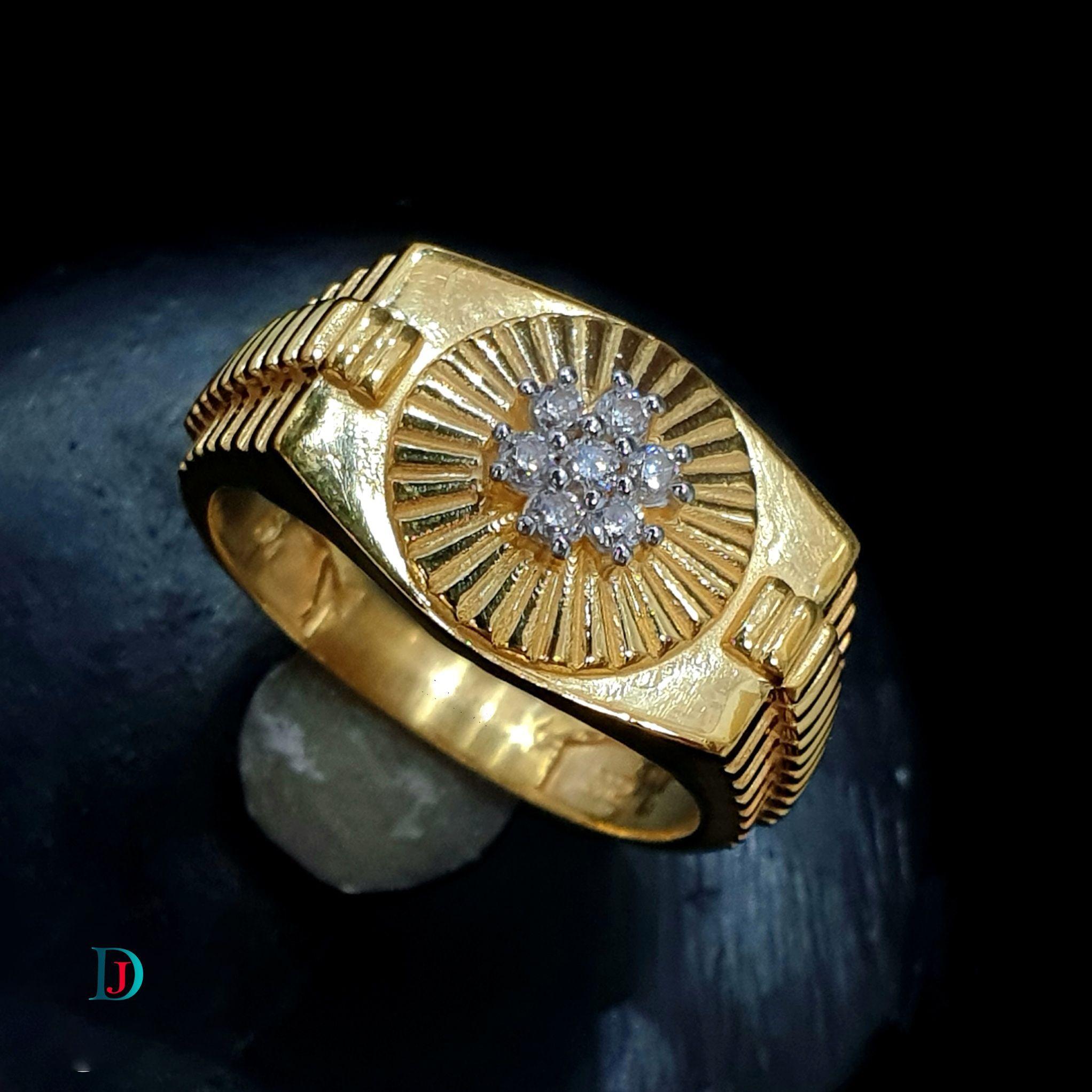 New and Latest Design of Desi Indian Rajasthani Gold Gents-Ring 