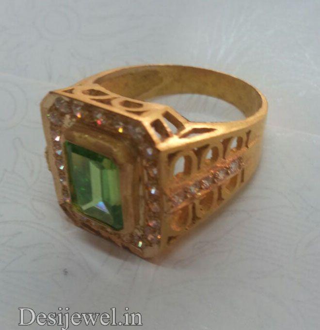 New and Latest Design of Rajasthani Desi gold Gents-Ring 