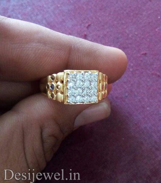 New and Latest Design of Rajasthani Desi gold Gents-Ring  with weight 5 gm