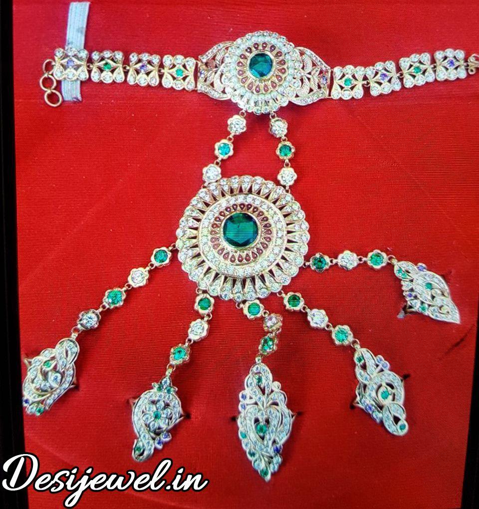 New and Latest Design of Rajasthani Desi gold hathphol 