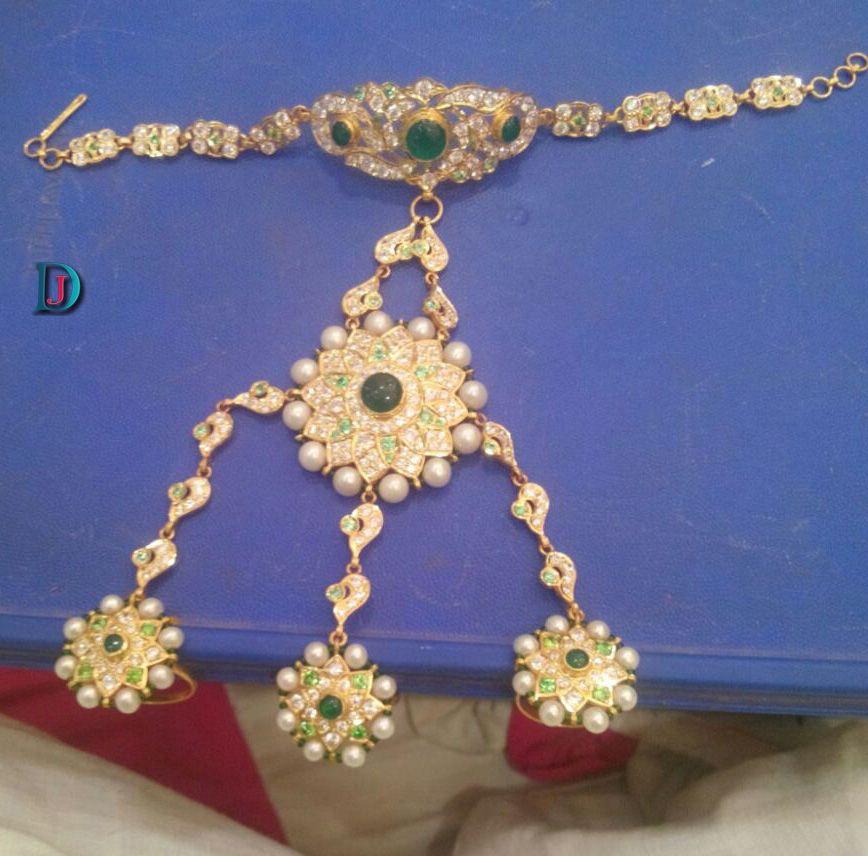 New and Latest Design of Rajasthani Desi gold hathphol 