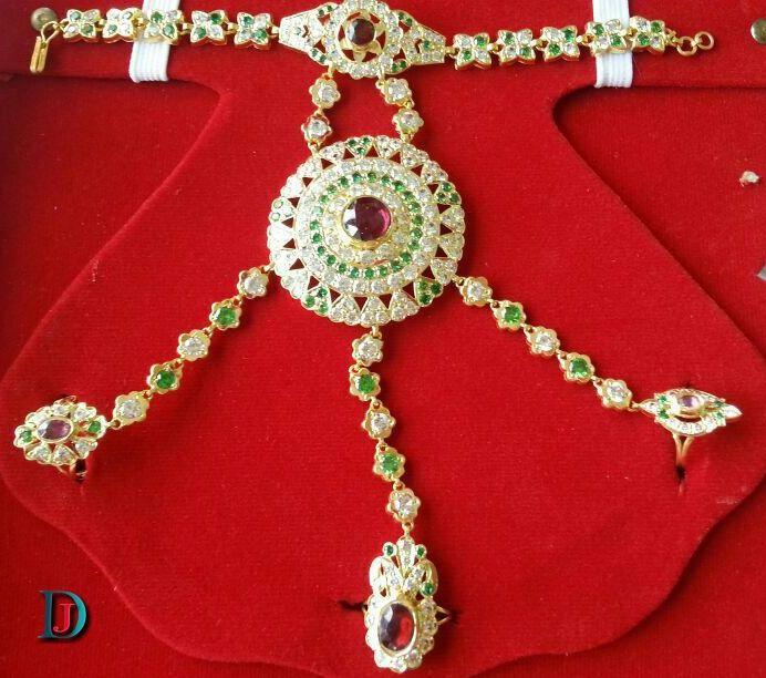 New and Latest Design of Rajasthani Desi gold hathphol 
