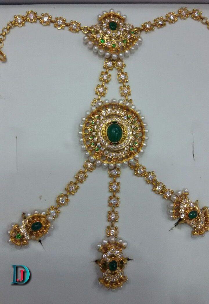 New and Latest Design of Rajasthani Desi gold hathphol 