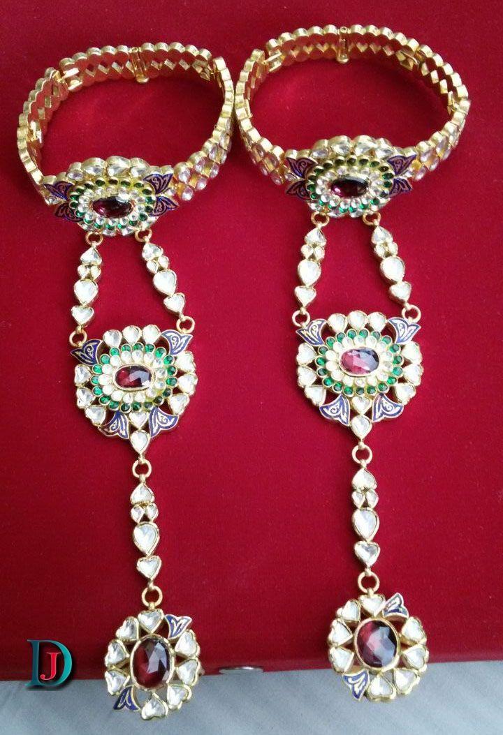New and Latest Design of Rajasthani Desi gold hathphol 