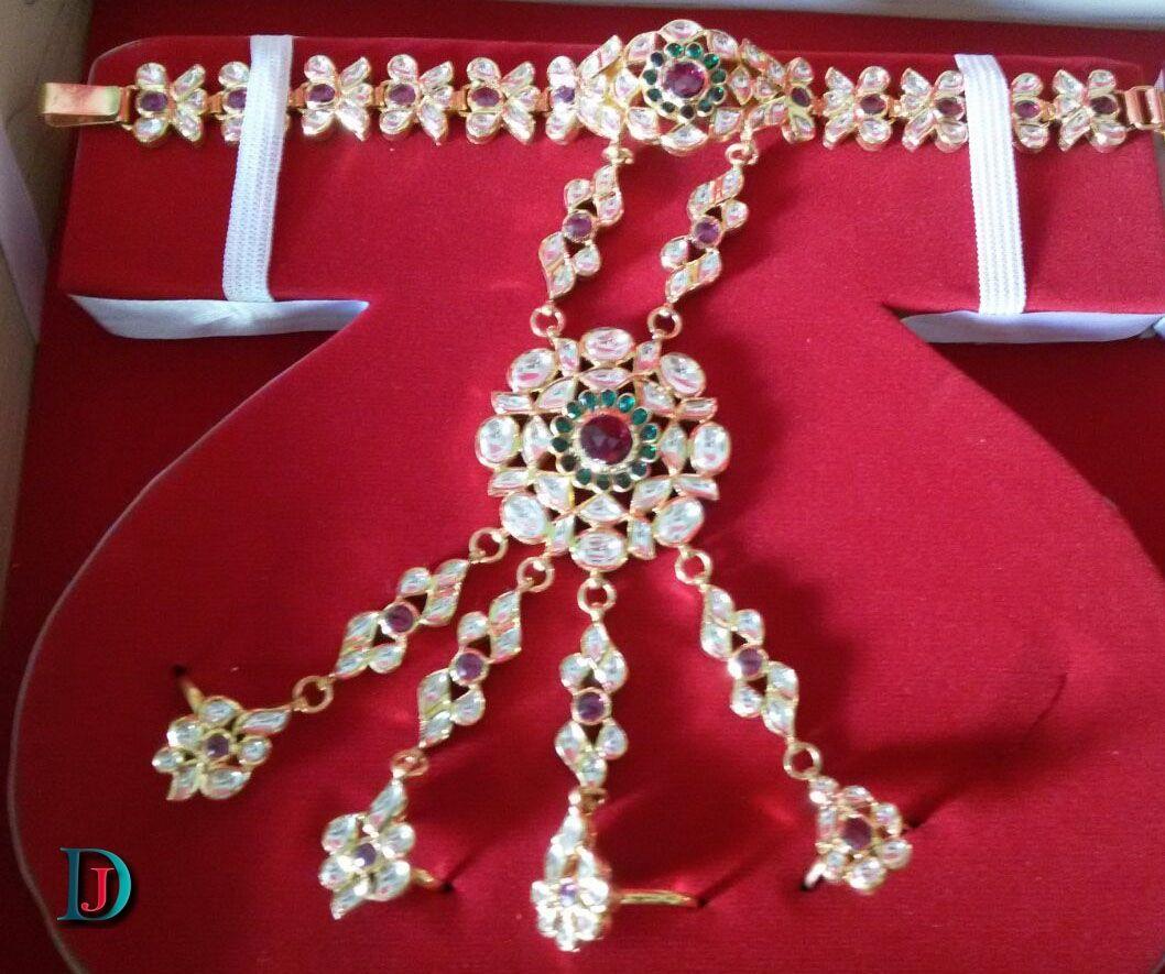 New and Latest Design of Rajasthani Desi gold hathphol 