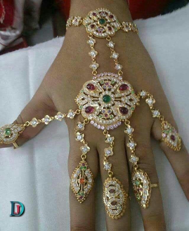 New and Latest Design of Rajasthani Desi gold hathphol 