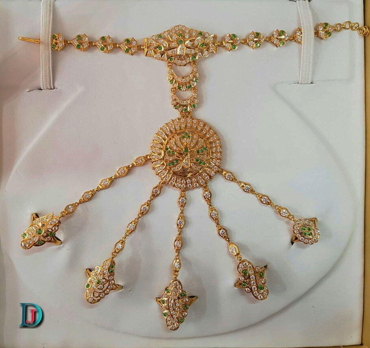 New and Latest Design of Rajasthani Desi gold hathphol 