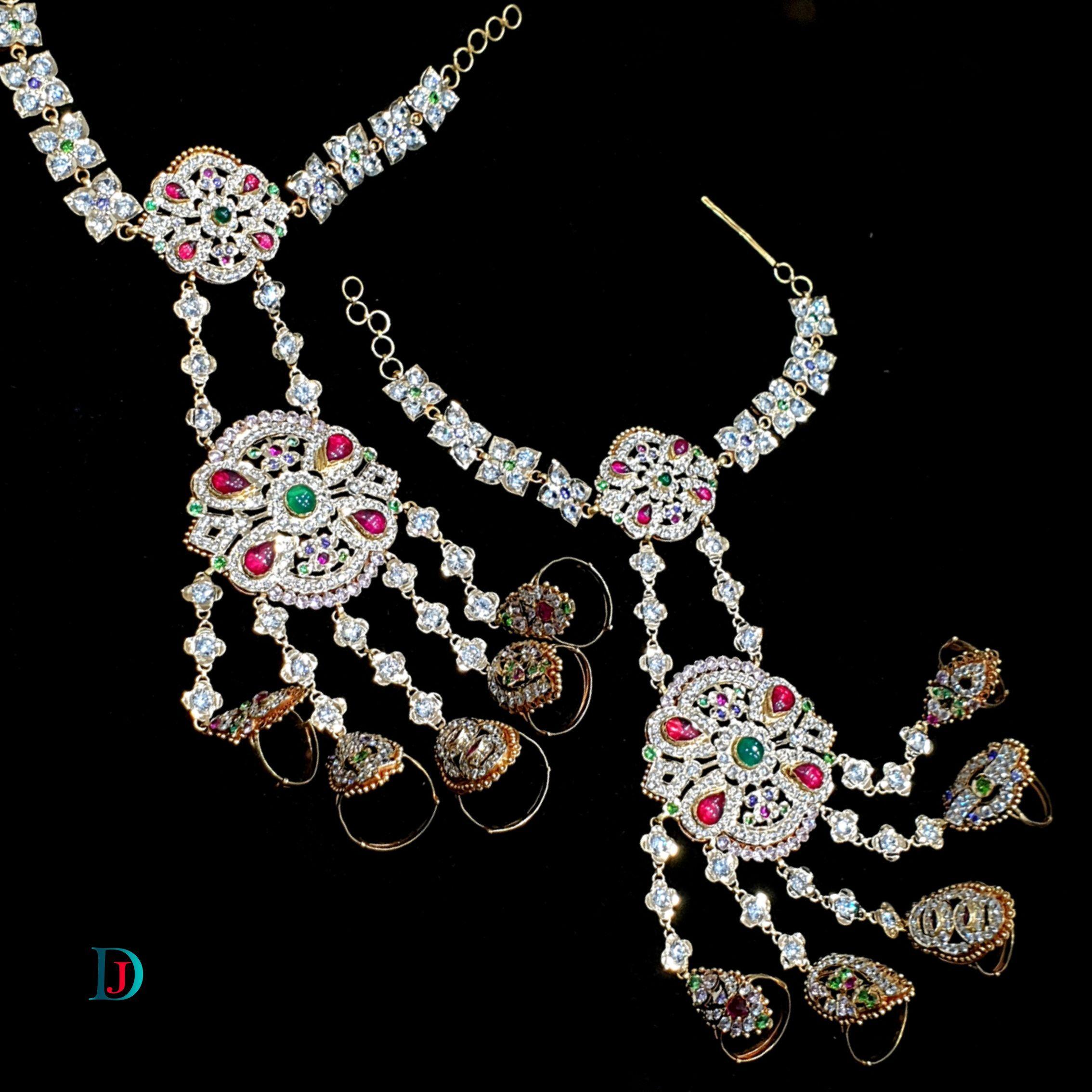 New and Latest Design of Desi Indian Rajasthani Gold Hathphool 