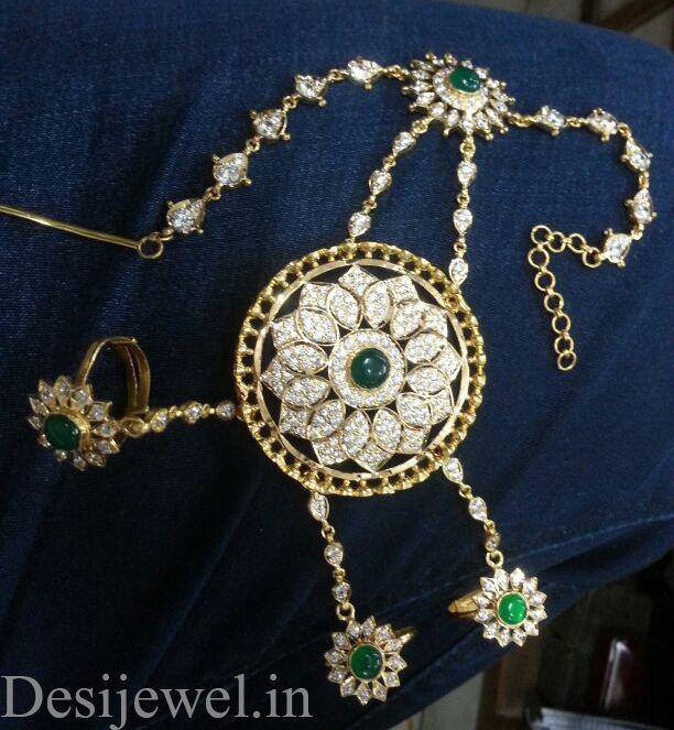 New and Latest Design of Rajasthani Desi gold hathphol 