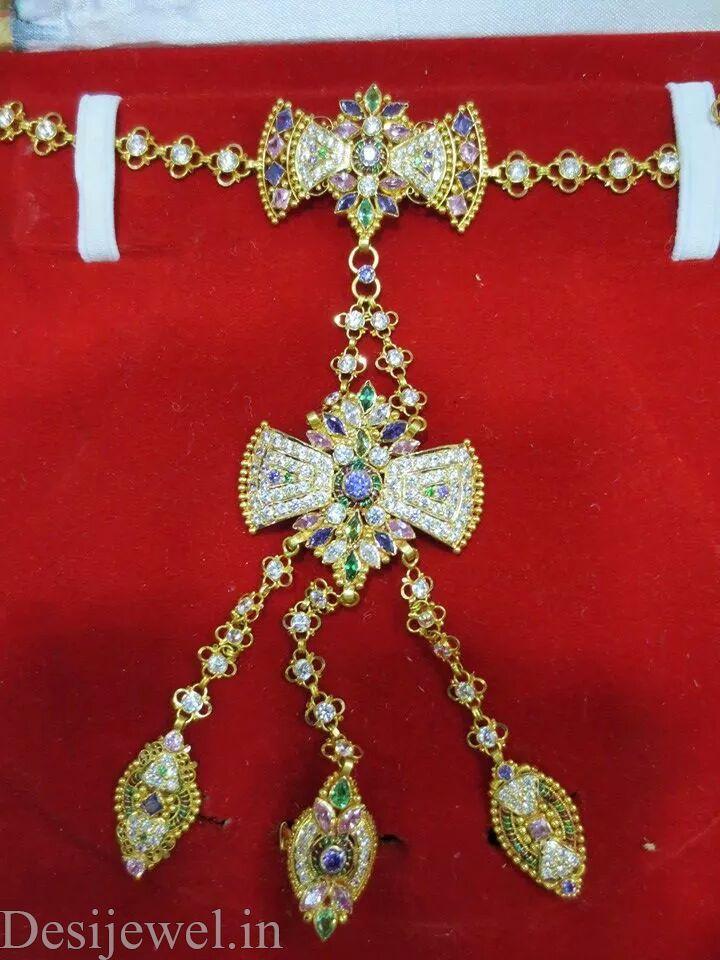 New and Latest Design of Rajasthani Desi gold hathphol 