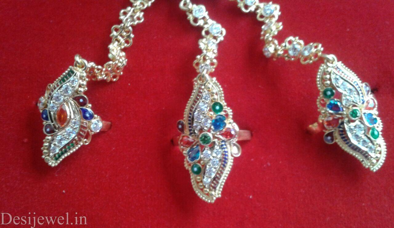 New and Latest Design of Rajasthani Desi gold hathphol 