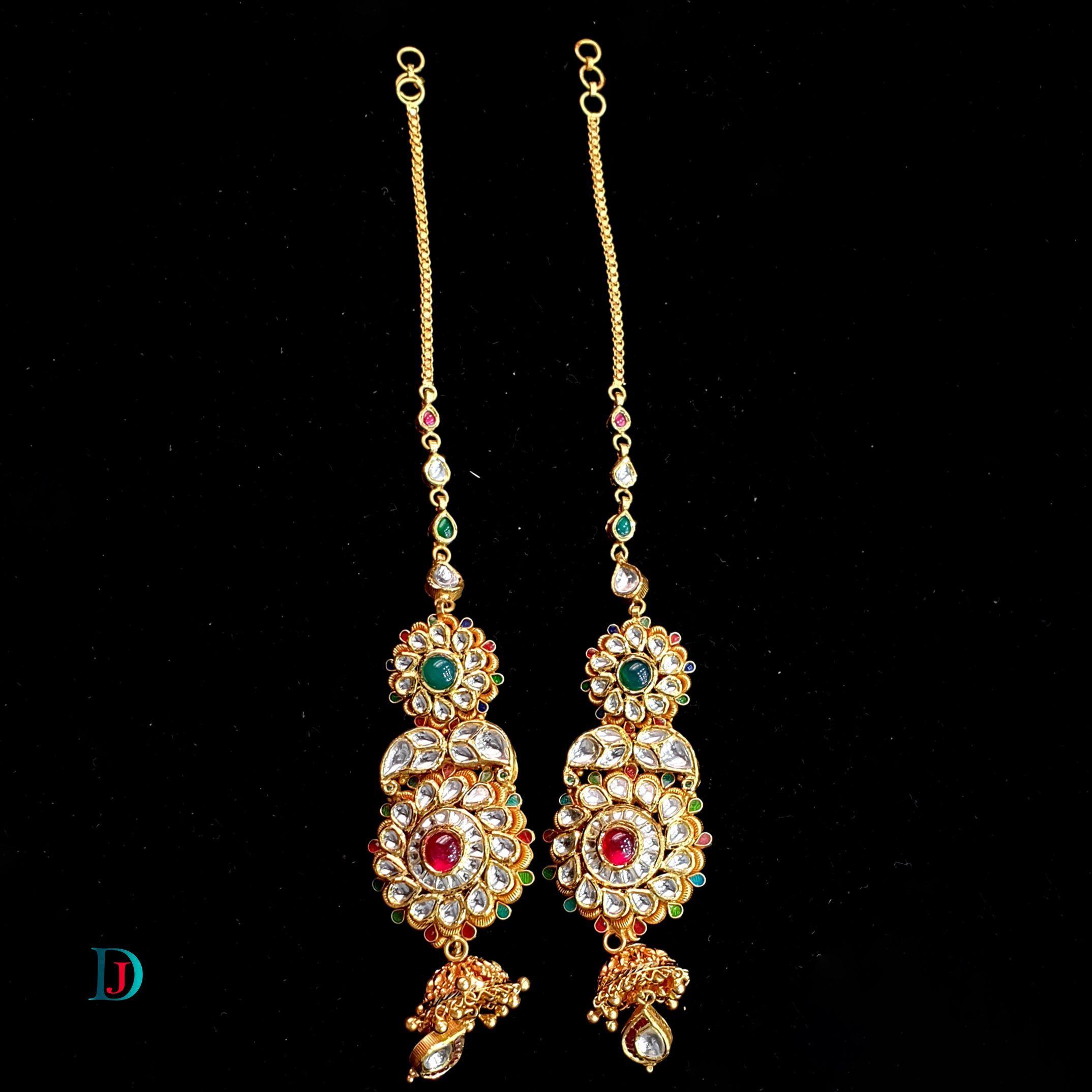 New and Latest Design of Desi Indian Rajasthani Gold Jhoomariya 