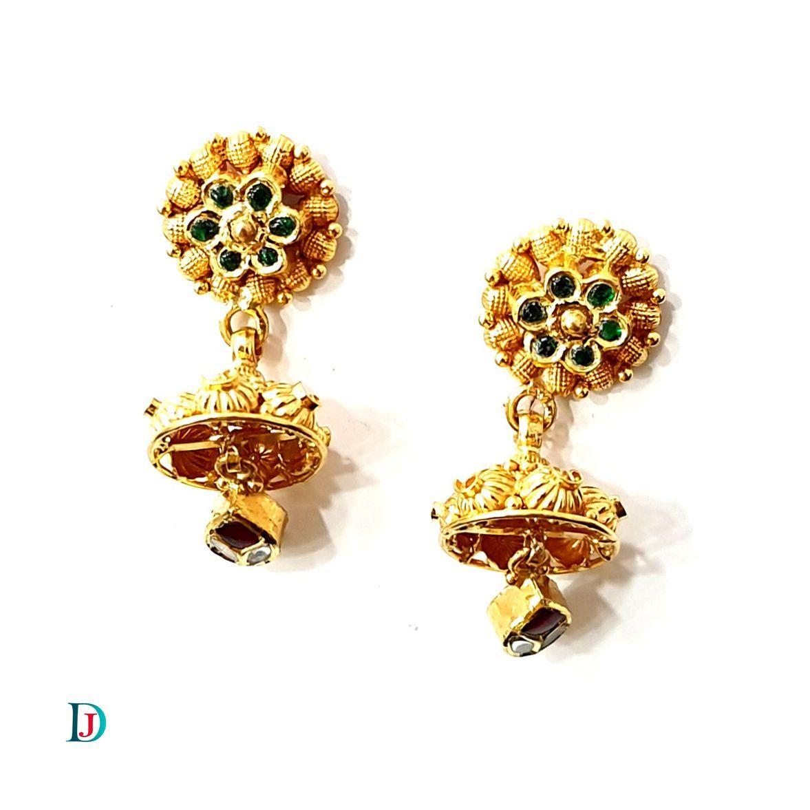 New and Latest Design of Desi Indian Rajasthani Gold Jhoomariya 