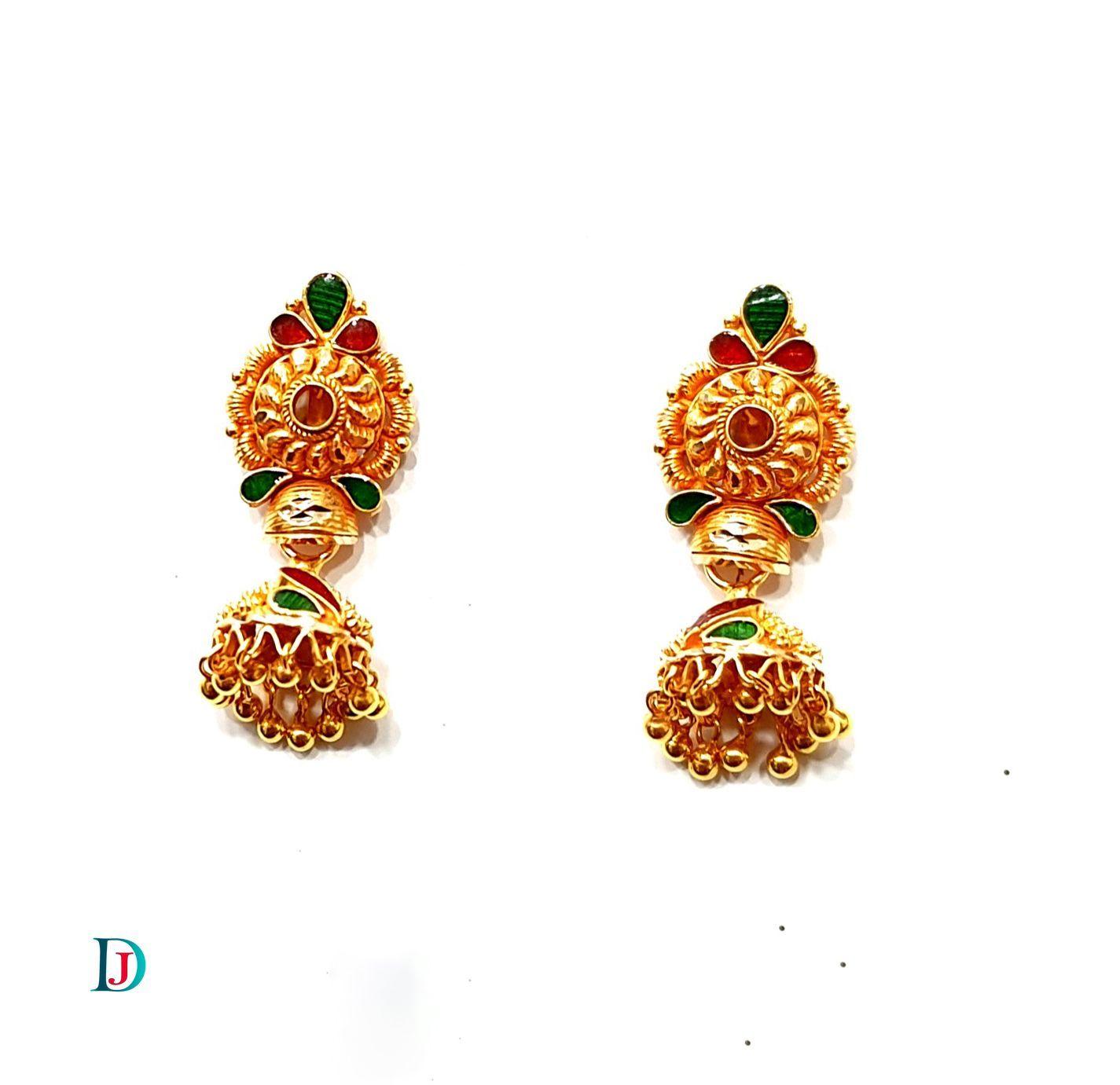 New and Latest Design of Desi Indian Rajasthani Gold Jhoomariya 