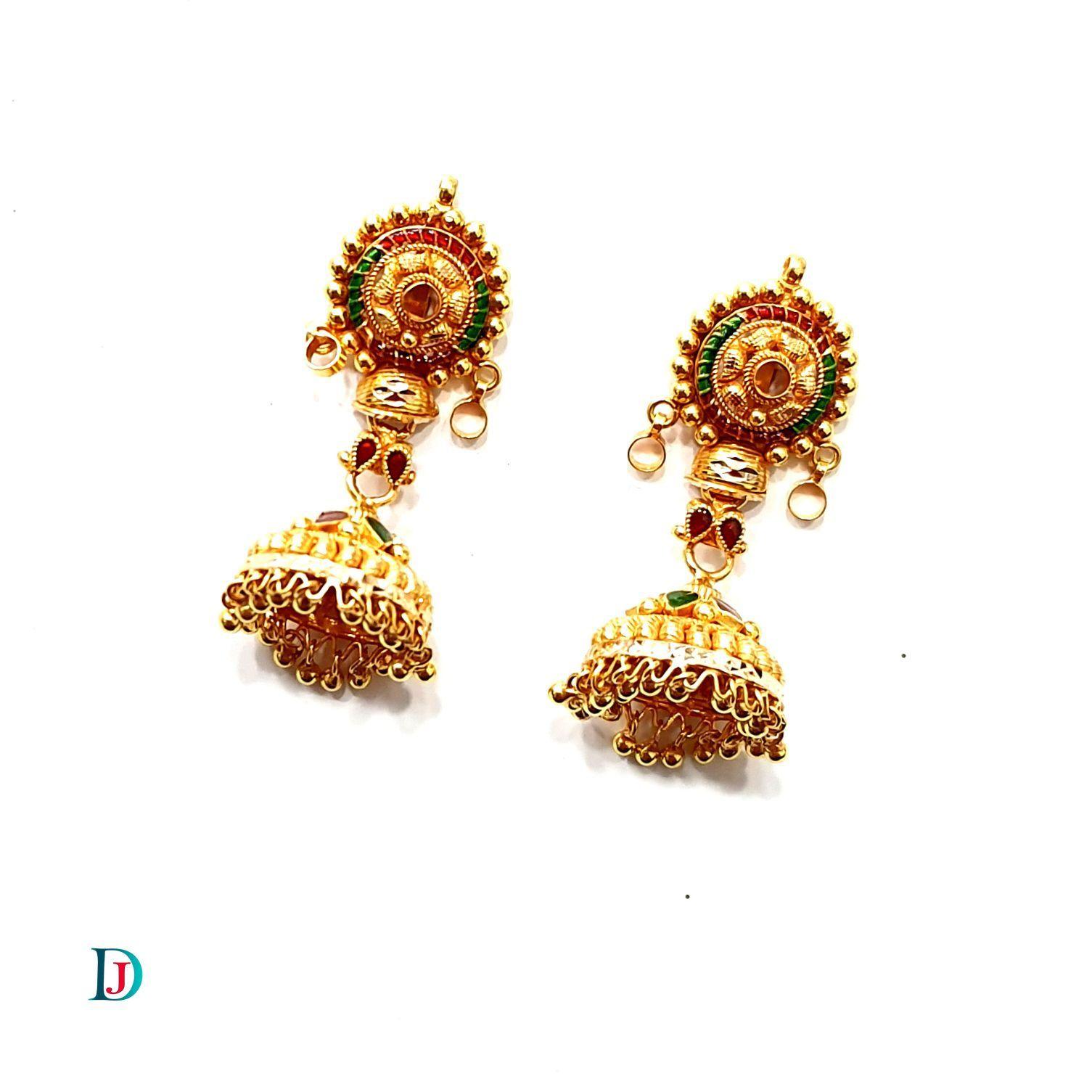 New and Latest Design of Desi Indian Rajasthani Gold Jhoomariya 