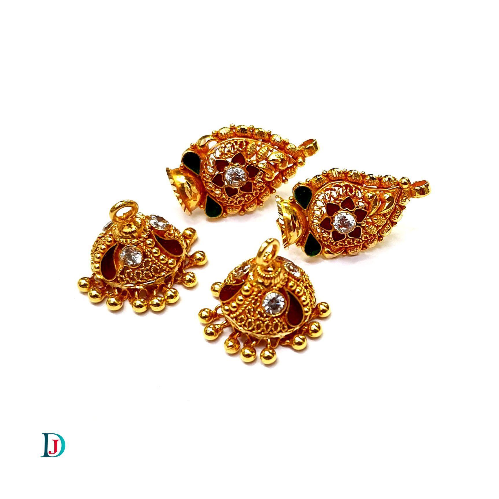 New and Latest Design of Desi Indian Rajasthani Gold Jhoomariya 
