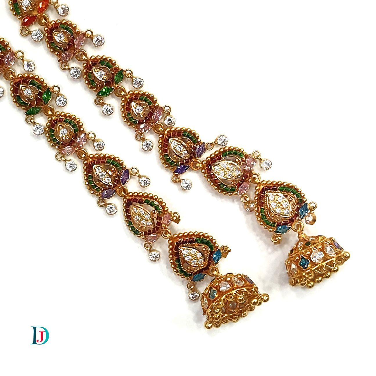 New and Latest Design of Desi Indian Rajasthani Gold Jhoomariya 