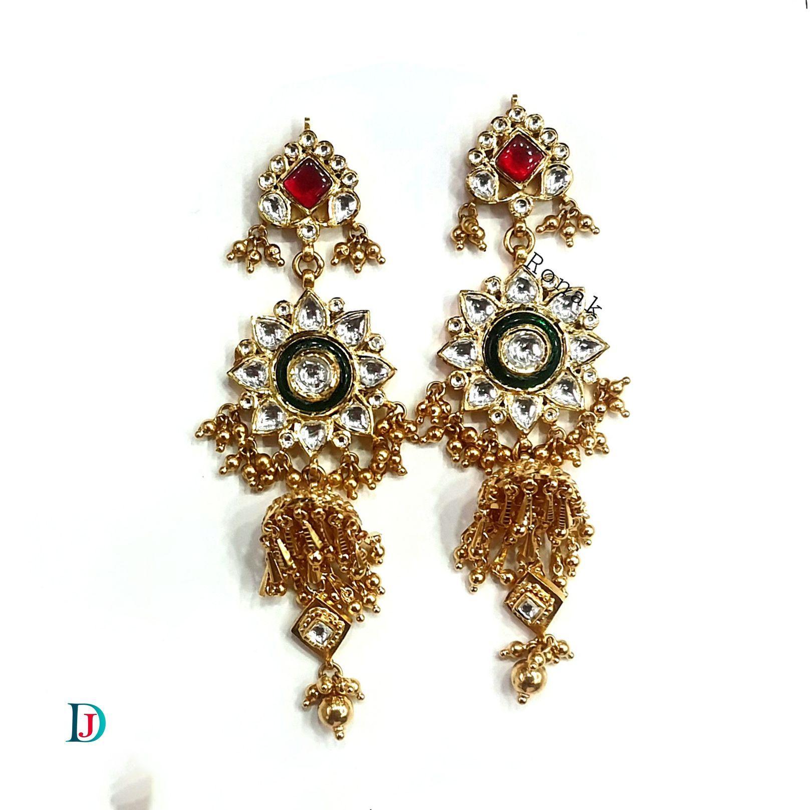 New and Latest Design of Desi Indian Rajasthani Gold Jhoomariya 