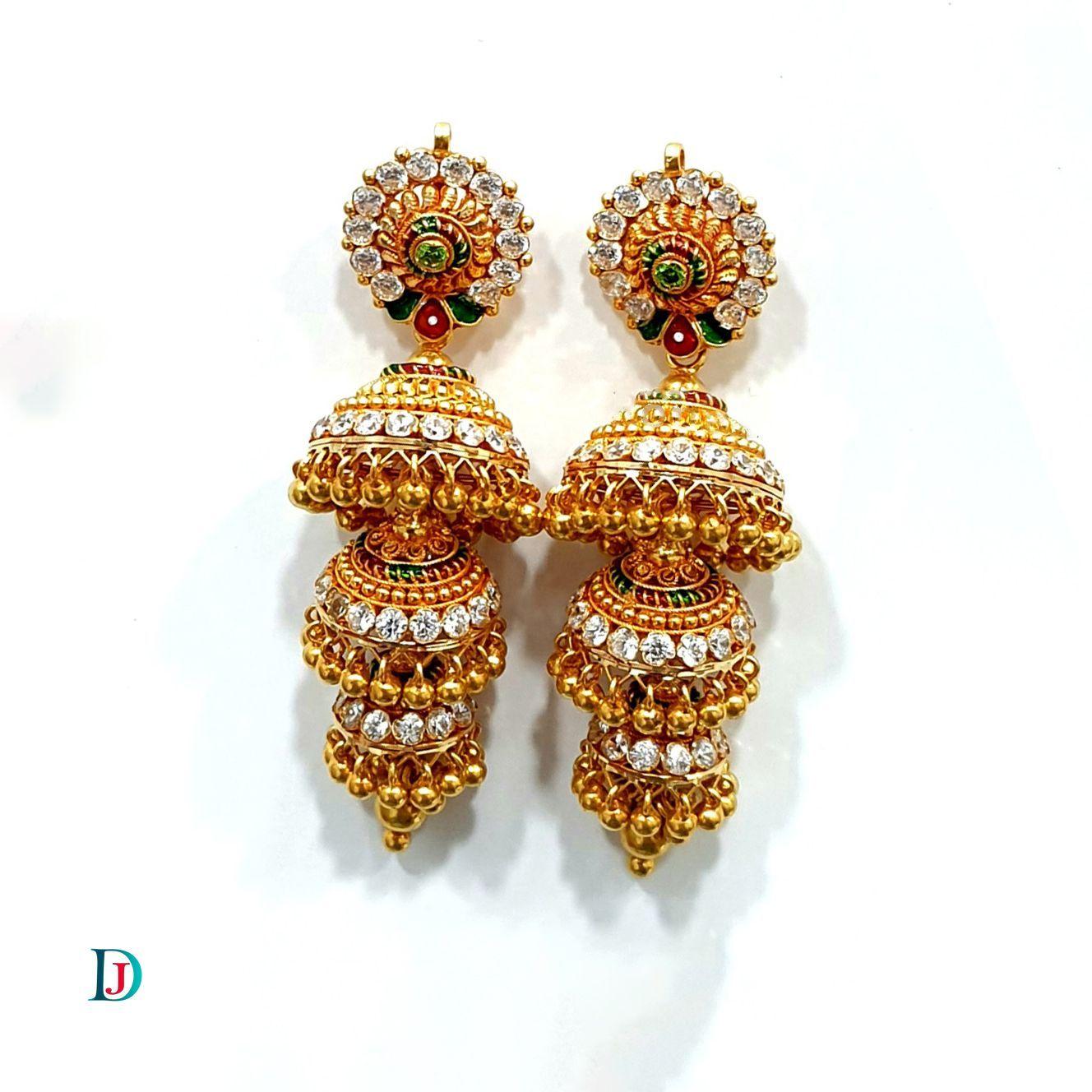 New and Latest Design of Desi Indian Rajasthani Gold Jhoomariya 