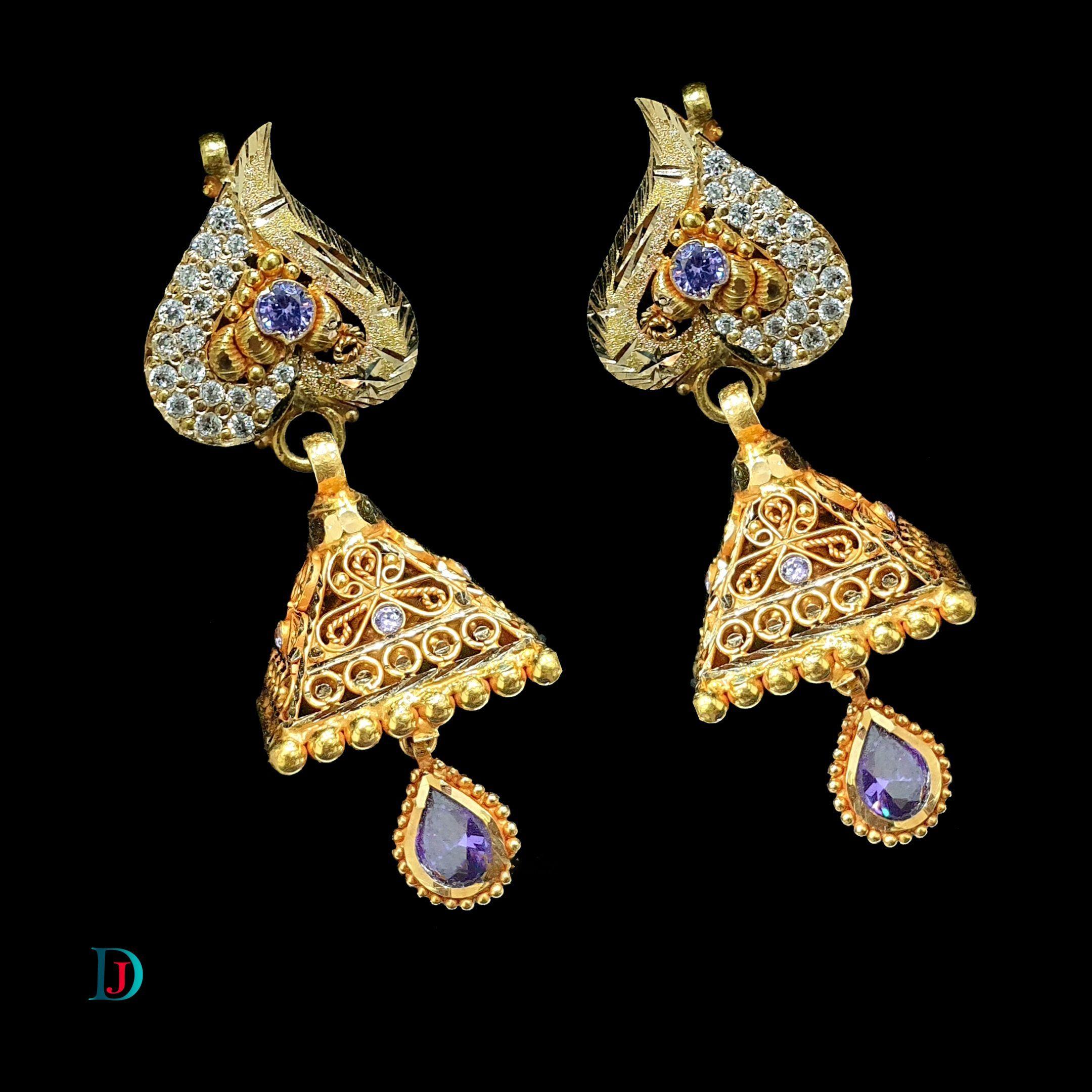 New and Latest Design of Desi Indian Rajasthani Gold Jhoomariya 