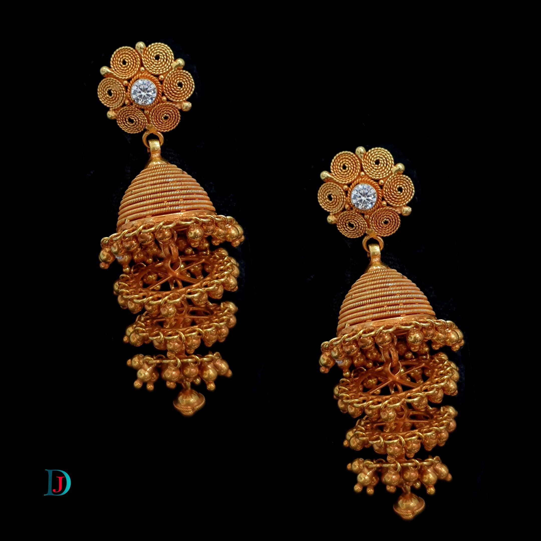 New and Latest Design of Desi Indian Rajasthani Gold Jhoomariya 