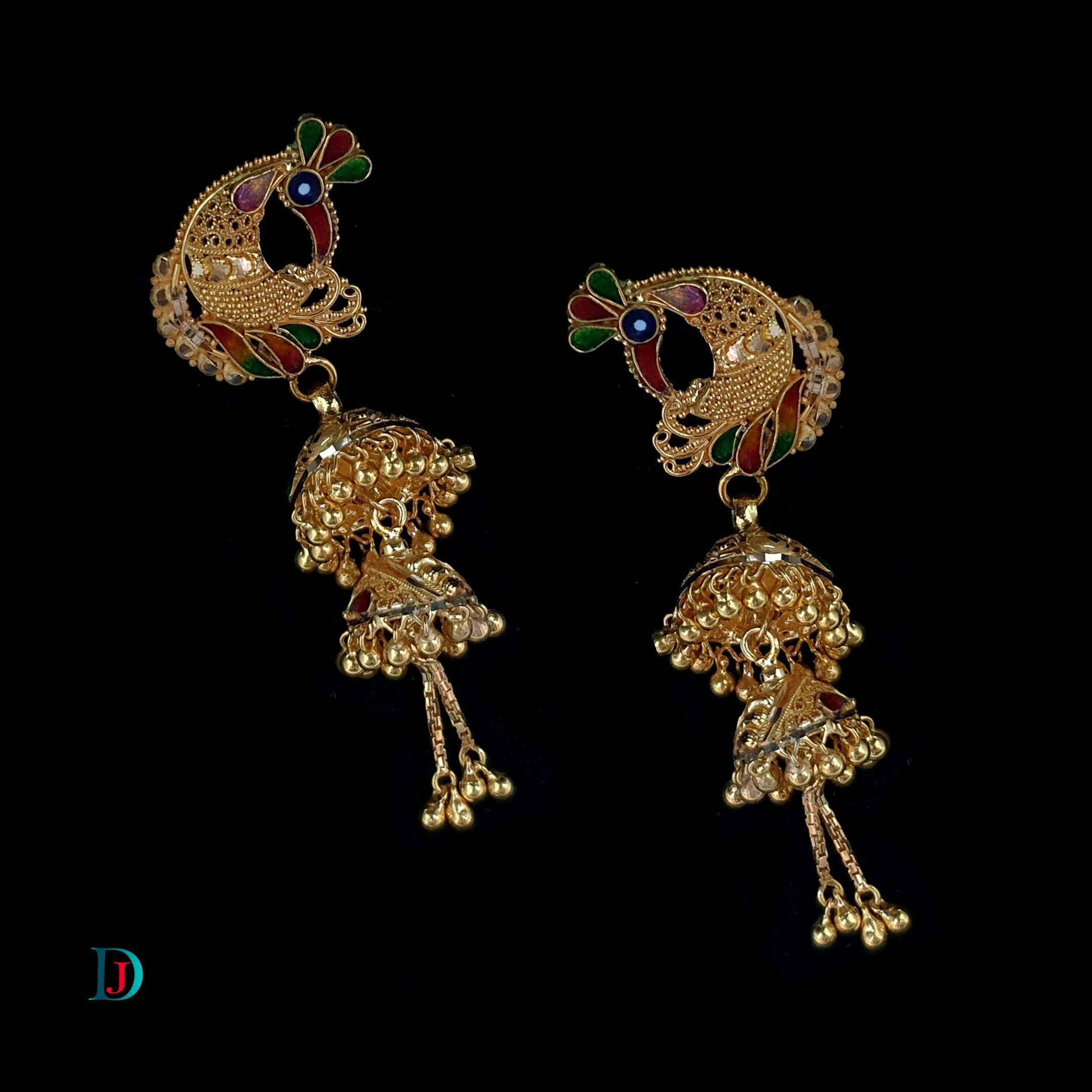 New and Latest Design of Desi Indian Rajasthani Gold Jhoomariya 