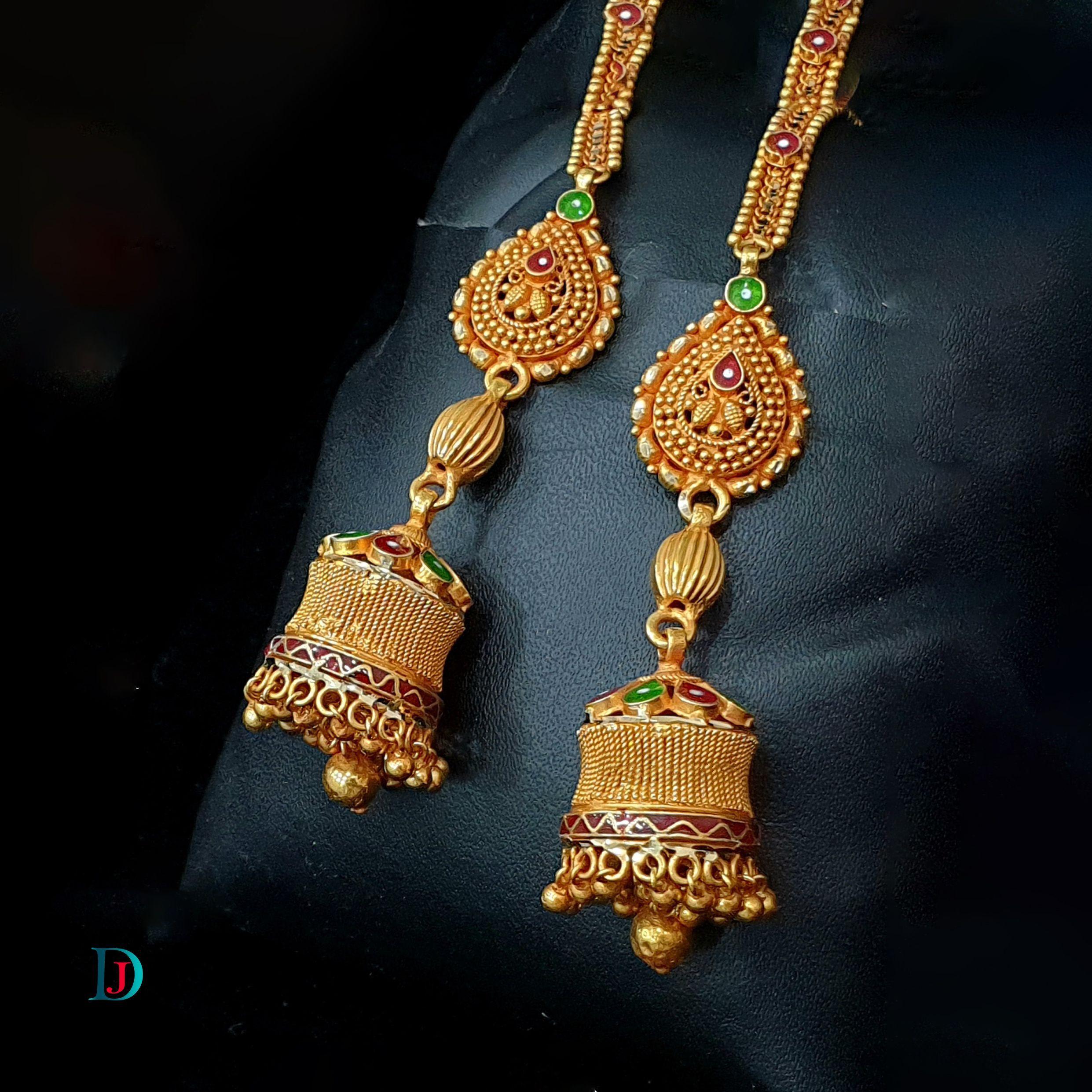 New and Latest Design of Desi Indian Rajasthani Gold Jhoomariya 