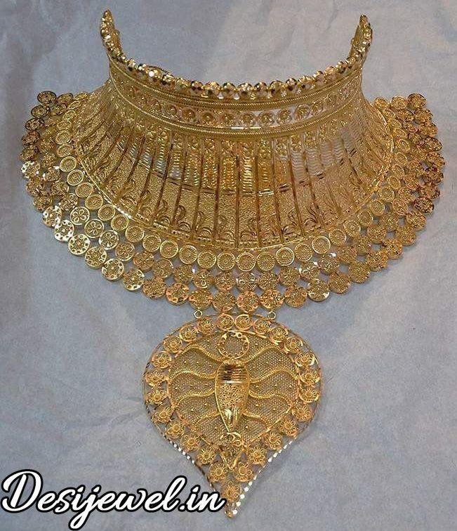 New and Latest Design of Rajasthani Desi gold Jodha-Haar 