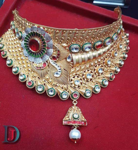 New and Latest Design of Rajasthani Desi gold Jodha-Haar 