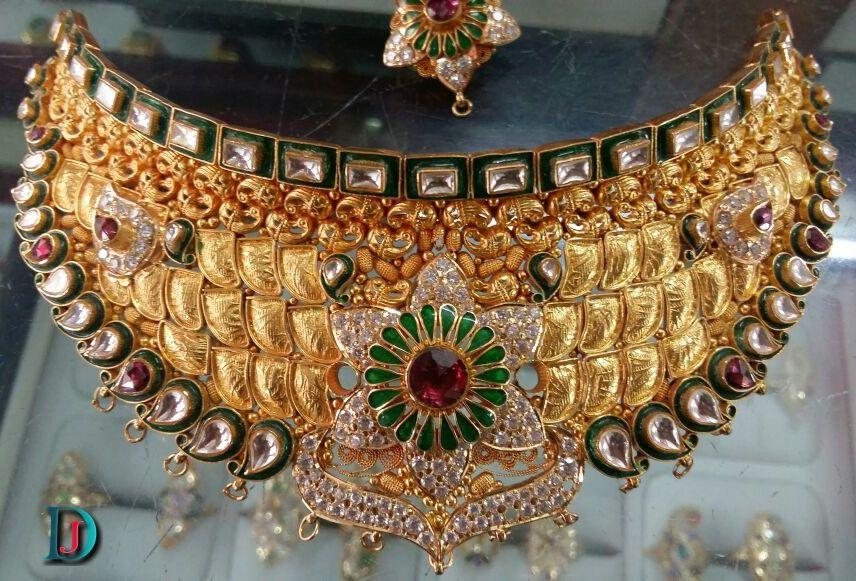 New and Latest Design of Rajasthani Desi gold Jodha-Haar 