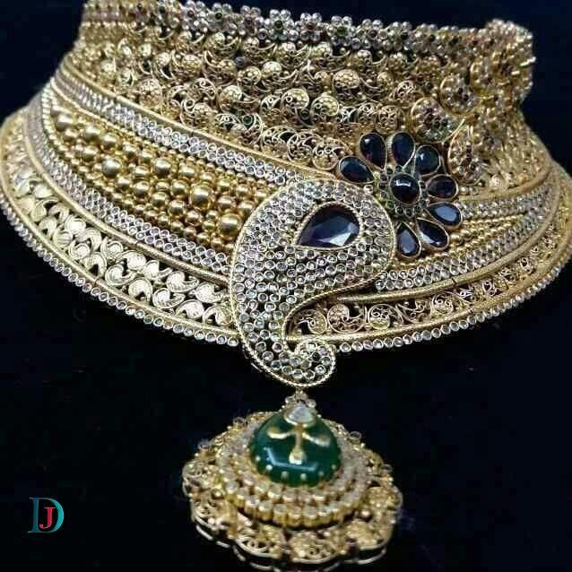 New and Latest Design of Rajasthani Desi gold Jodha-Haar 