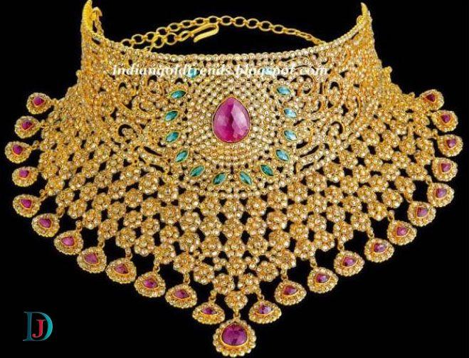 New and Latest Design of Rajasthani Desi gold Jodha-Haar 